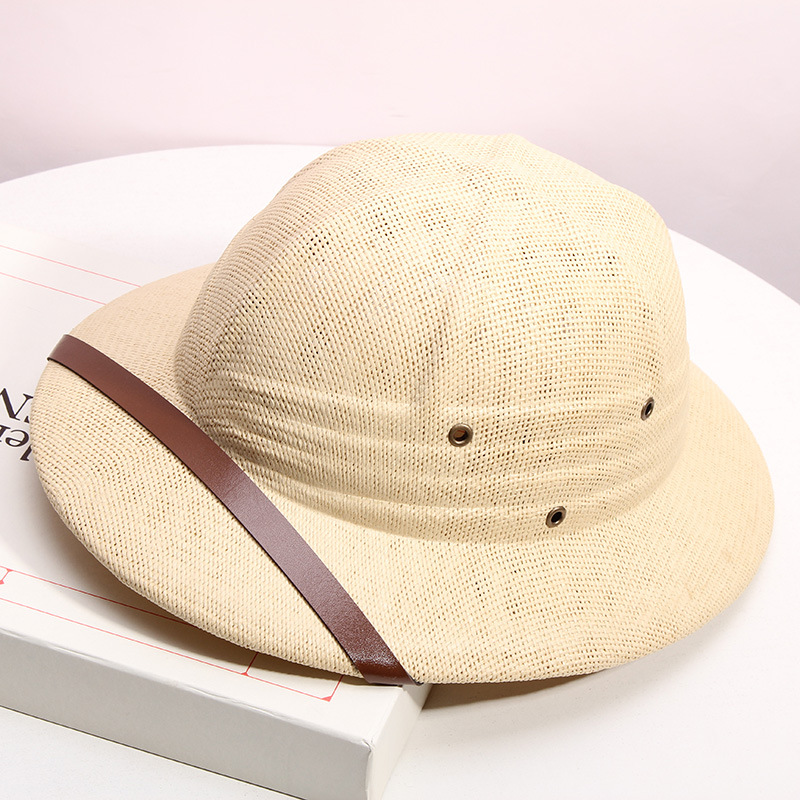 Bucket Hat Straw - Шляпа большого размера 2026: Классическая японская