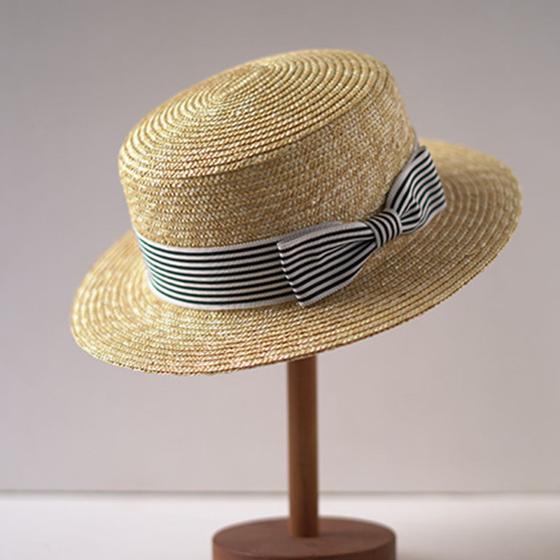 Bucket Hat Straw - Шляпа с широкими полями для взрослых,