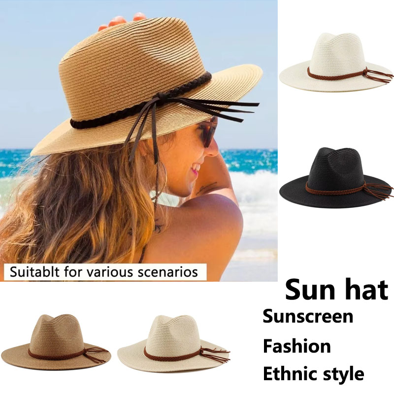 2025 Новая соломенная шляпа дл – обзор и цена Bucket Hat Straw